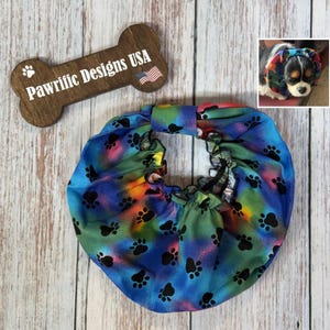 Dog Snood: Cotton Ear Protector for Spaniels, Hounds
