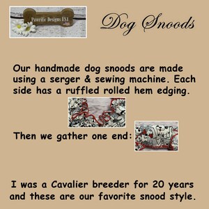 Handmade Dog Snood