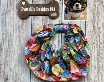 Cupcake Dog Snood: Ear Protector for Long Ear Dogs like Hounds & Spaniels