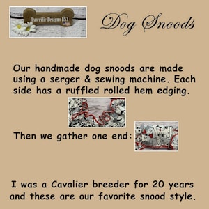 Handmade Dog Snood