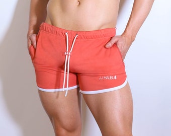 Short sportif en mesh pour homme de 4 pouces avec entrejambe 3 poches - Shorts de sport