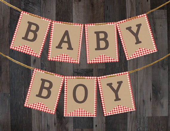 Farm Theme Baby Shower Decorations Farm Banner Print At Etsy