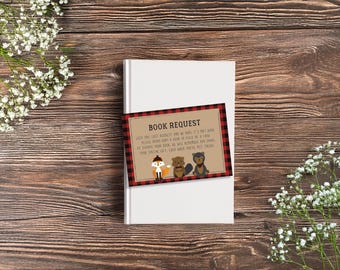 Richiesta di libro - Tema boscaiolo - STAMPA A CASA