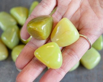 Serpentine Stone, Lime Green Serpentine