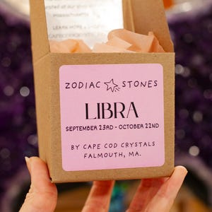 Libra Zodiac Stone Set, Crystals for Libra, Zodiac Stones, Crystal gift, Astrological Gifts, Libra Gift, Zodiac Stones, Libra stone set