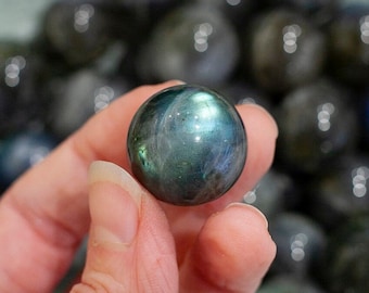 Labradorite Sphere, AAA Quality Labradorite Sphere, High Quality, 15mm, 20mm, Small Labradorite Sphere, Labradorite Stone, ONE Sphere