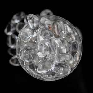 Clear Quartz Stone, High Quality Tumbled Quartz Crystal, Polished Clear Quartz, Master Healer, Healing Crystals image 10
