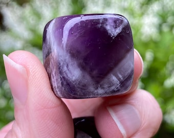 Amethyst Cube, Amethyst Cube, Chevron Amethyst, Crystal Cubes
