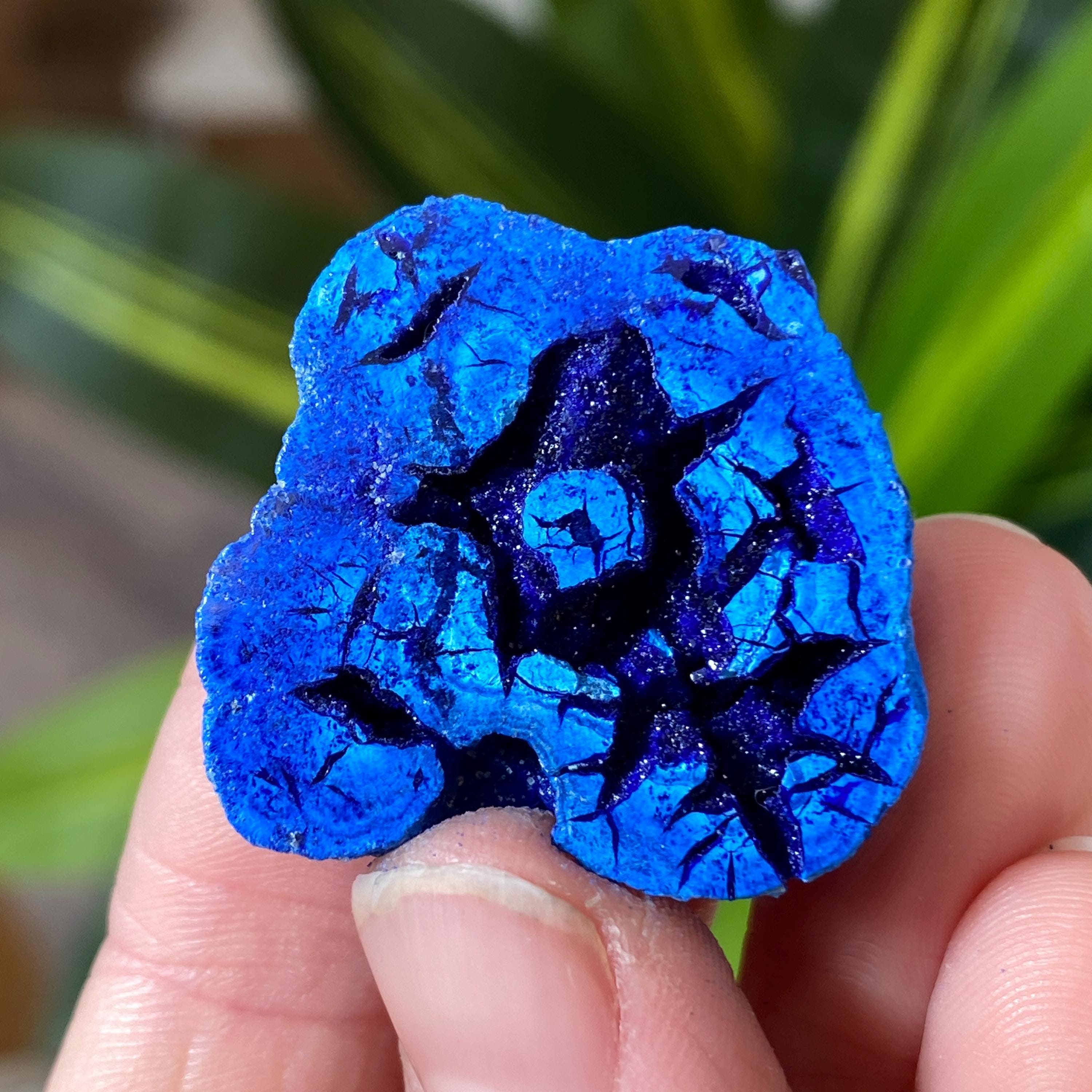 Azurite geode - Etsy 日本