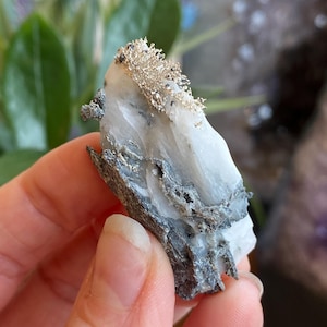 Native Silver, Silver Specimen, Silver Mineral Specimen, Silver on Calcite, New Deposit, Zgounder Morocco