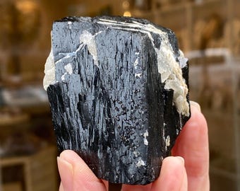 Ilvaite, campione di Ilvaite, Mongolia, minerale raro