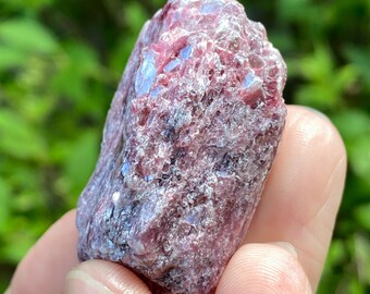 Rough Pink Tourmaline with Mica, Raw Tourmaline, Brazil, Exact Shown