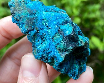 Chrysocolla Quartz, Rough Chrysocolla, Raw Chrysocolla Quart, Exact Shown