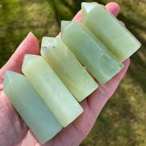 Jadetorn, Jadepunkt, Grön Jadesten för Kärlek, Hjärtchakra, Trohet, Förnyelse