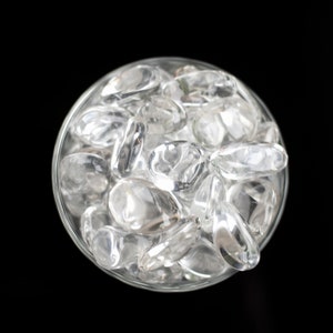Clear Quartz Stone, High Quality Tumbled Quartz Crystal, Polished Clear Quartz, Master Healer, Healing Crystals image 2