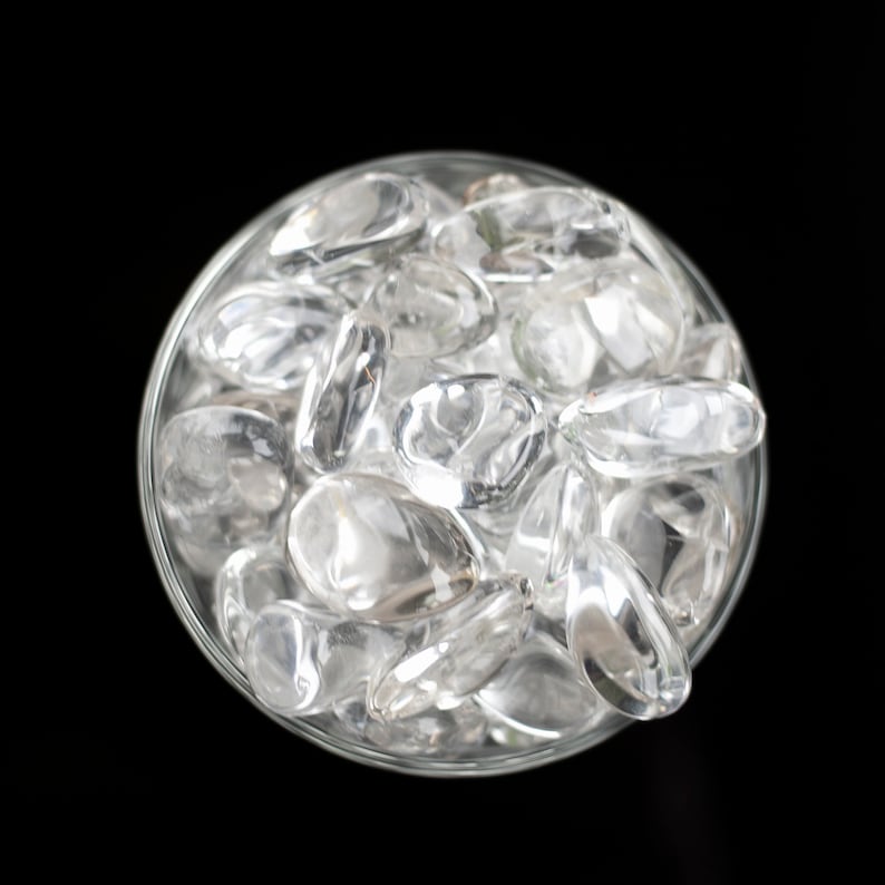 Clear Quartz Stone, High Quality Tumbled Quartz Crystal, Polished Clear Quartz, Master Healer, Healing Crystals image 2