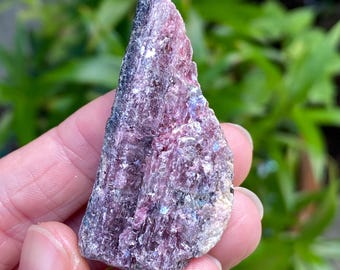 Rough Pink Tourmaline with Mica, Raw Tourmaline, Brazil, Exact Shown