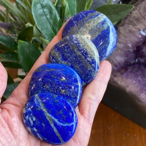 Lapis Lazuli Worry Stone, High Quality Lapis Lazuli Worry Stone, Lapis Lazuli, Worry Stone