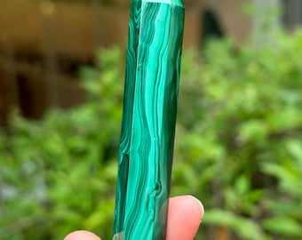Malachite Tower, Malachite Point, Natural Malachite, Exact Shown