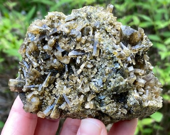 Zoisite, Epidote, Axinite, Mineral Specimen, Peru