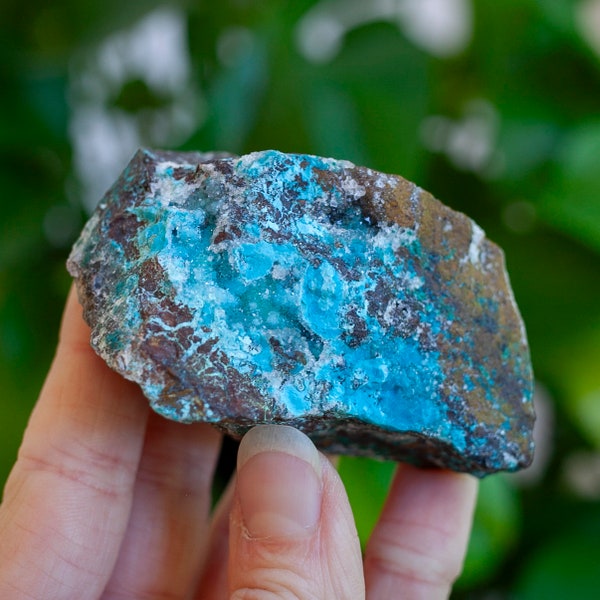 Crystalline Chrysocolla stone, Raw Chrysocolla