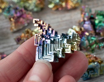 Bismuth, Small Rainbow Bismuth Crystal