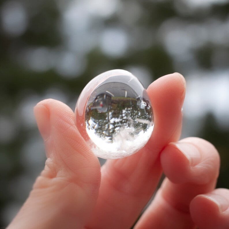 Clear Quartz Stone, High Quality Tumbled Quartz Crystal, Polished Clear Quartz, Master Healer, Healing Crystals image 4