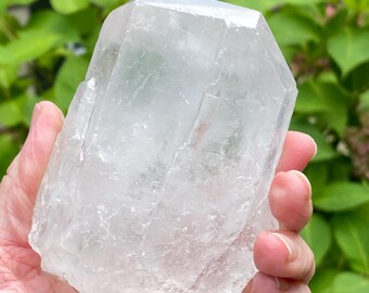 Large Twin Tabby Quartz Point, Tabular Quartz, Exact Shown