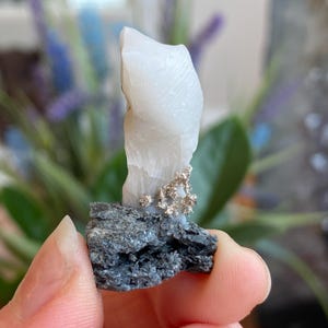 Native Silver, Silver Specimen, Silver Mineral Specimen, Silver on Calcite, New Deposit, Zgounder Morocco
