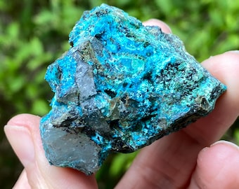 Chrysocolla Quartz, Rough Chrysocolla, Raw Chrysocolla Quart, Exact Shown