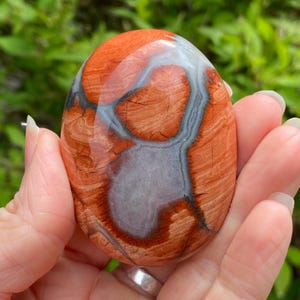 Red Jasper Palm Stone, Large Red Jasper Stone, Red Jasper, Palm Stone, Worry stone, Grounding