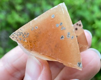 Calcite, Calcite Specimen, Raw Calcite, Dogtooth Calcite, Pyrite, Exact Shown