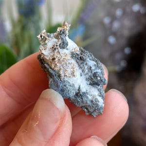 Native Silver, Silver Specimen, Silver Mineral Specimen, Silver on Calcite, New Deposit, Zgounder Morocco