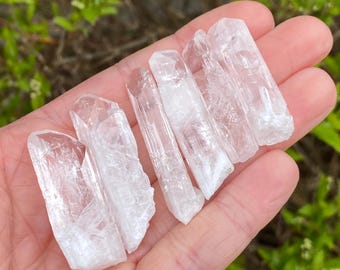 Danburite Crystal, Terminated, Light Pink, Higher Grade, Raw Crystal