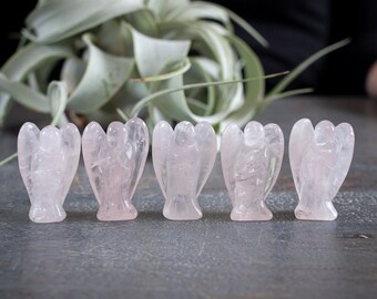 Rose Quartz Angel, Crystal Angel