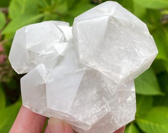 Phantom Calcite, Highly Fluorescent Calcite Specimen, Mercedes, Poker Chip, Exact Shown