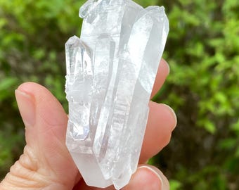 Quartz, Sichuan, Double Terminated, Tabby, Exact Shown