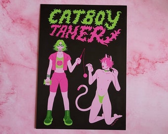 Catboy tamer Card a5