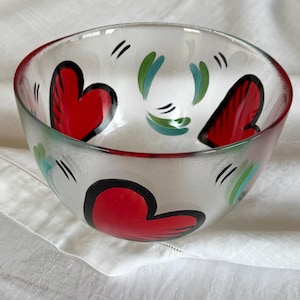 Kosta Boda Hearts Bowl - Etsy