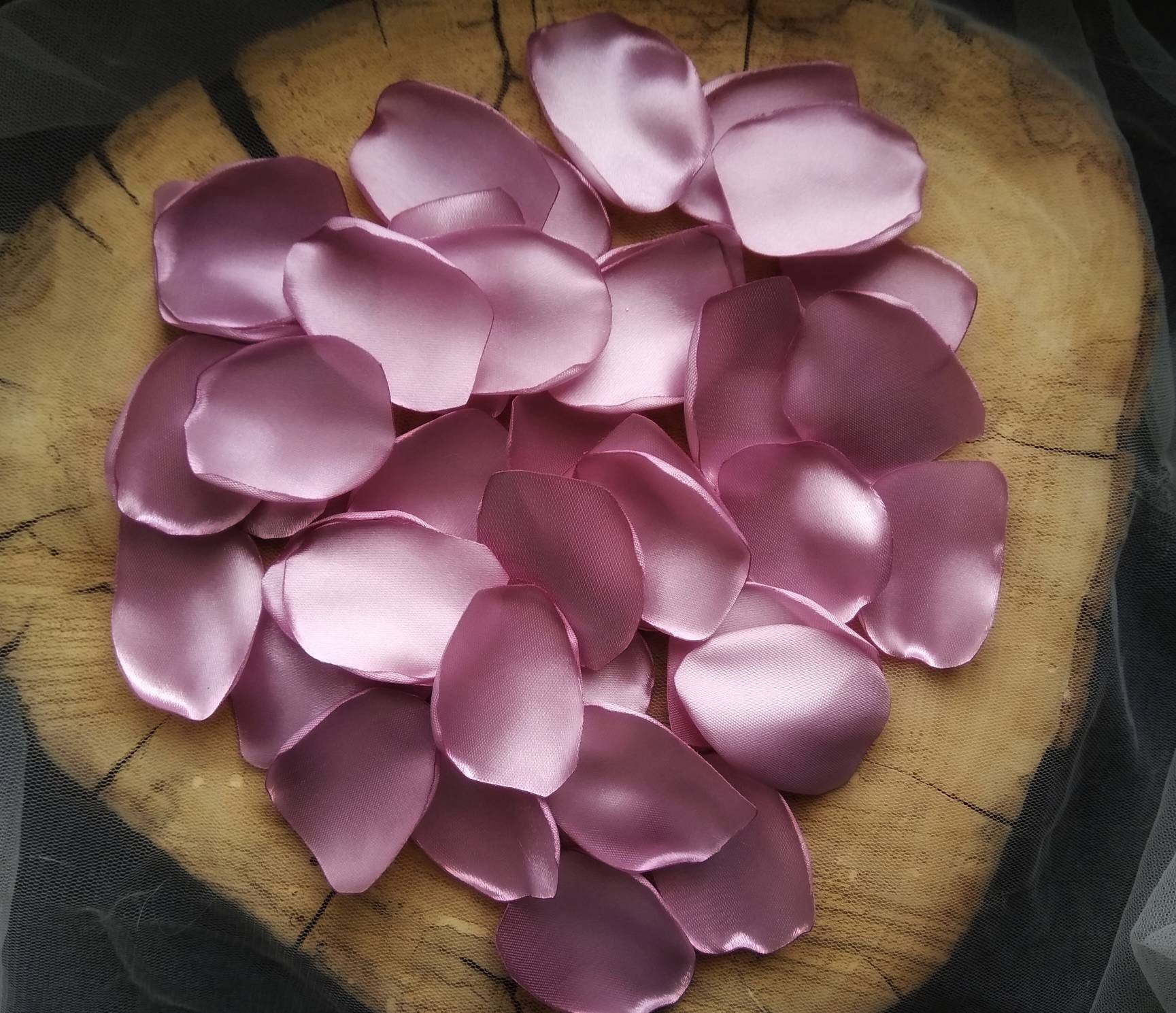 Wedding Petals Dusty Rose Petals Mauve Petals Rose Gold Etsy