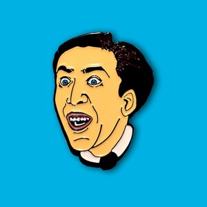 Nicolas Cage Pin