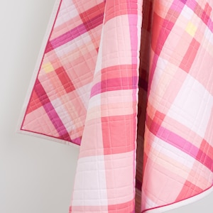 Modern, Shawl Quilt Pattern, Strip Piecing, Transparency Quilt, Fast, Fun, Easy Instant Download