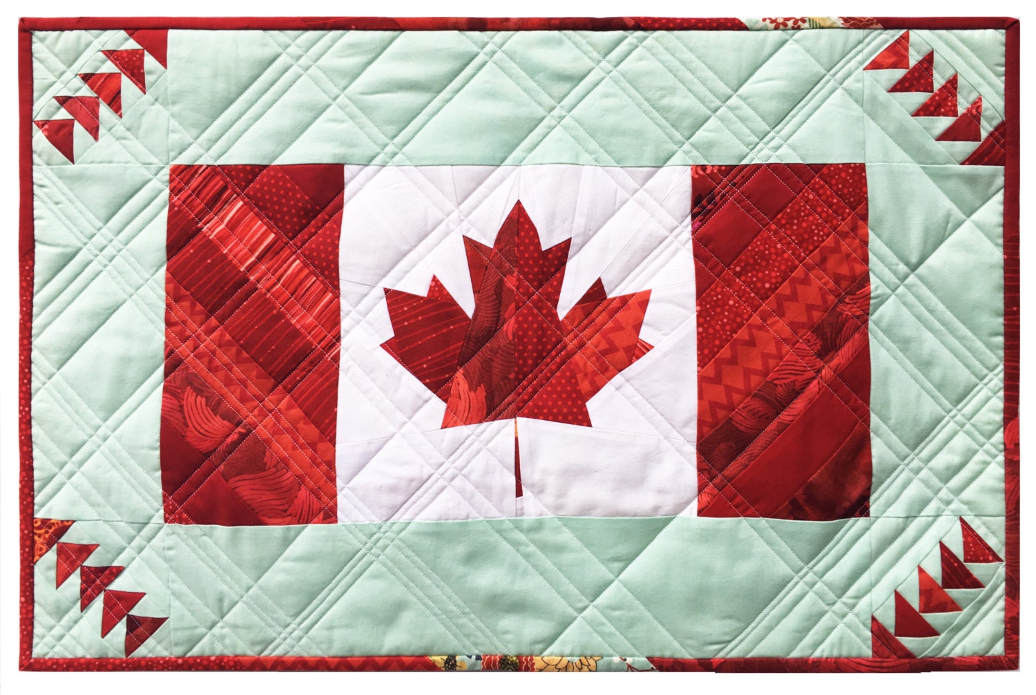 Canada Quilt Pattern PDF Canada 150 Paper Pieced FQ Etsy