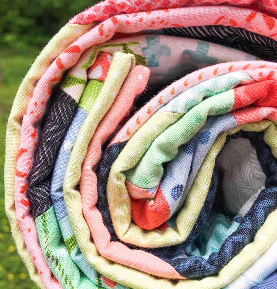 Modern Mini Quilt Best Dressed Quilt Pattern using 2 Etsy