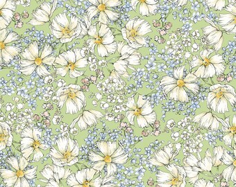 Nature's Notebook - Secondary - Meadow - Premium Quilting Cotton yardage