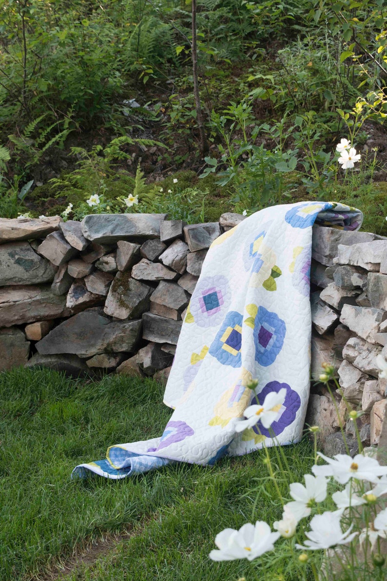 Botanica Modern Quilt Pattern Instant Download PDF Step by Etsy Canada