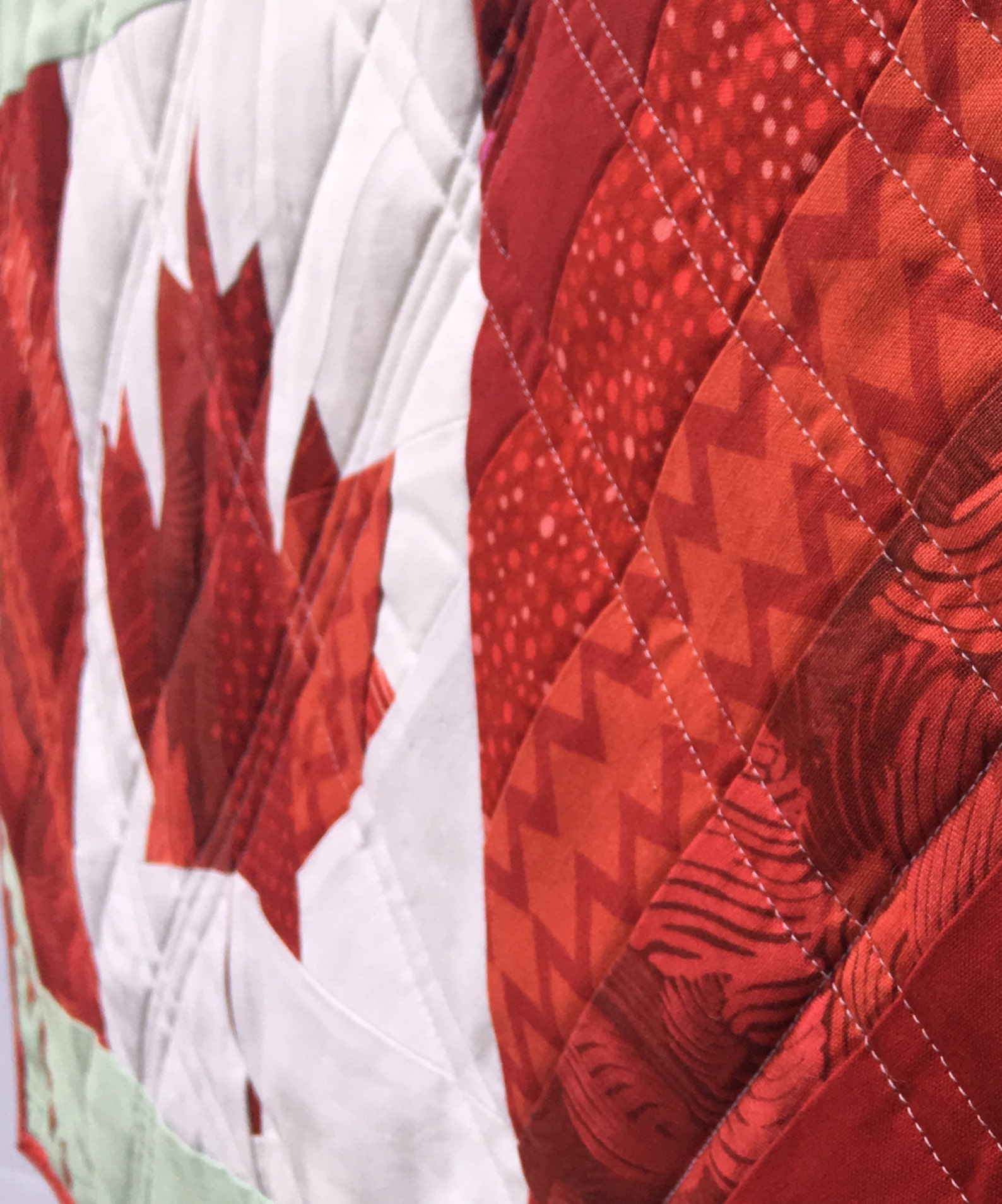 Canada Quilt Pattern PDF, Canada 150, Paper Pieced, FQ Friendly, Quilt ...