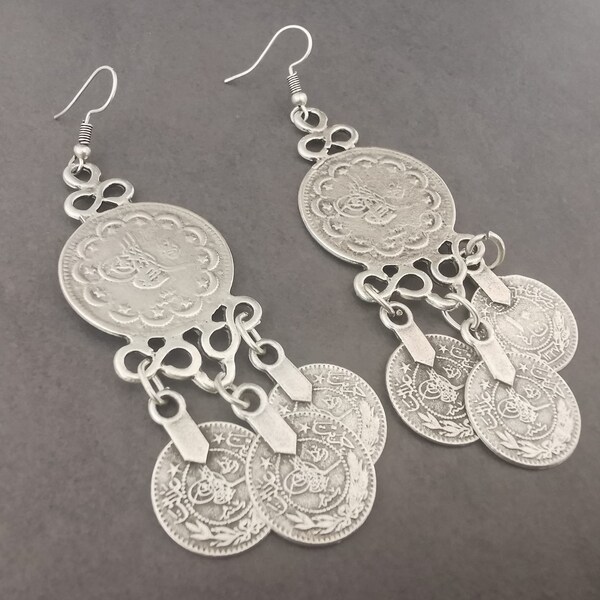 Pendientes Chandelier Etsy