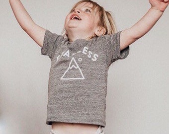 CAMISETA SEM MEDO Cinza | Camiseta INFANTIL da Always Lost Co.