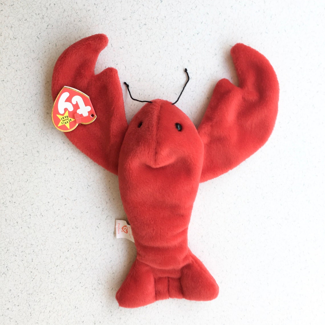 Vintage Pinchers the Lobster Ty Beanie Baby with Original Tags Etsy